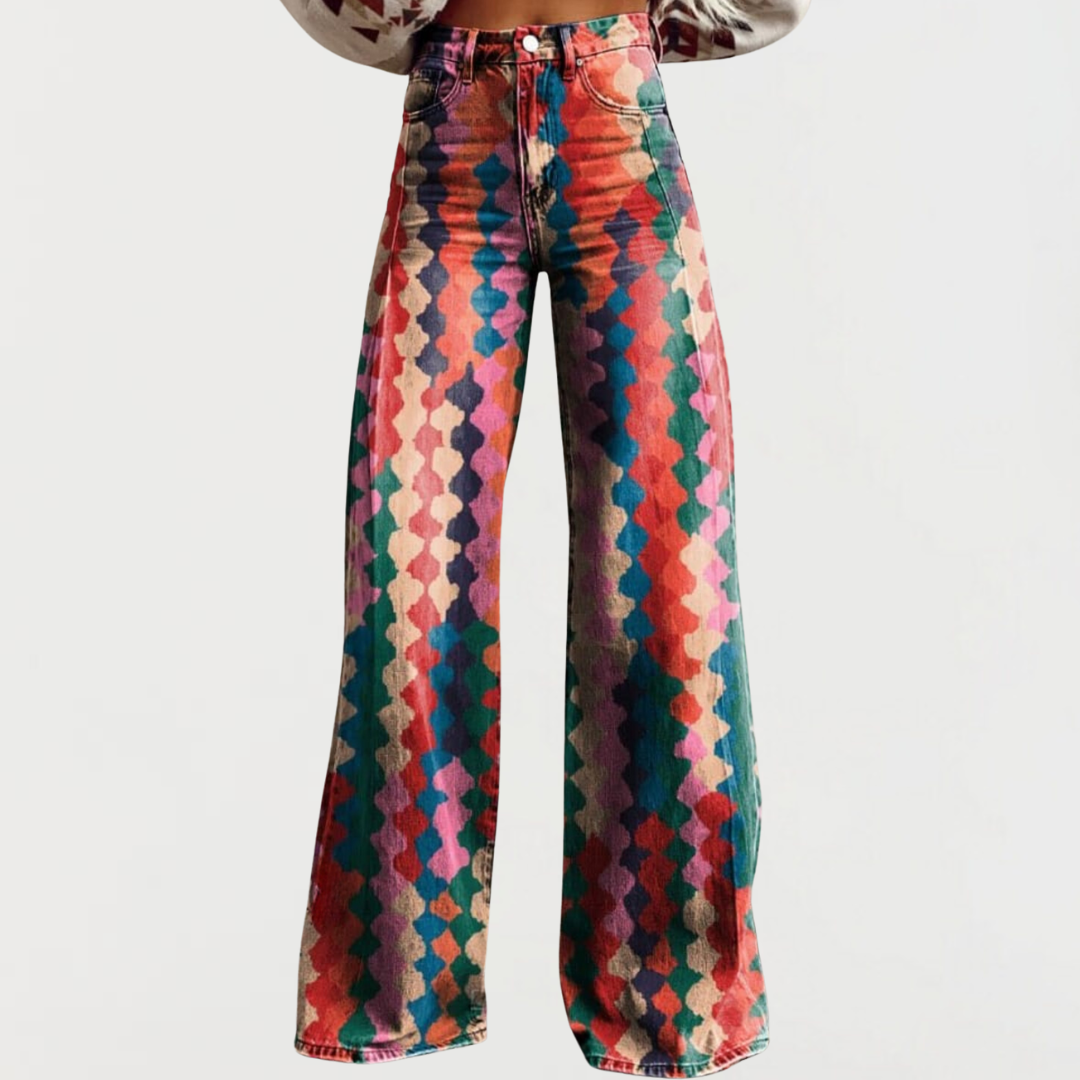 Marina | Pantalone premium ispirato all'arte