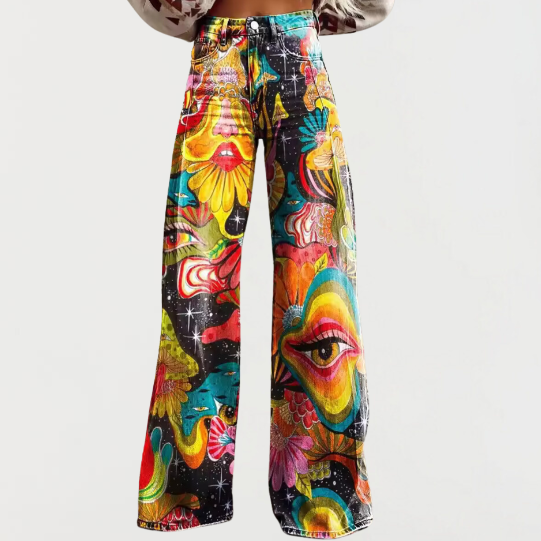Flaminia | Pantalone premium ispirato all'arte