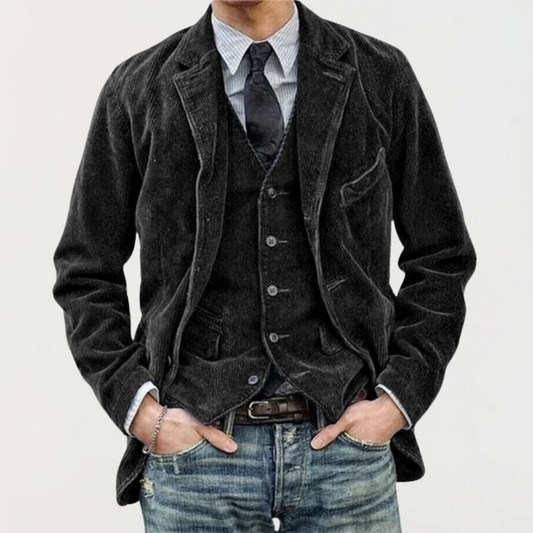 Thomas | Giacca vintage + gilet premium