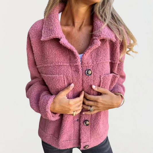 Nina | Giacca corta in lana premium