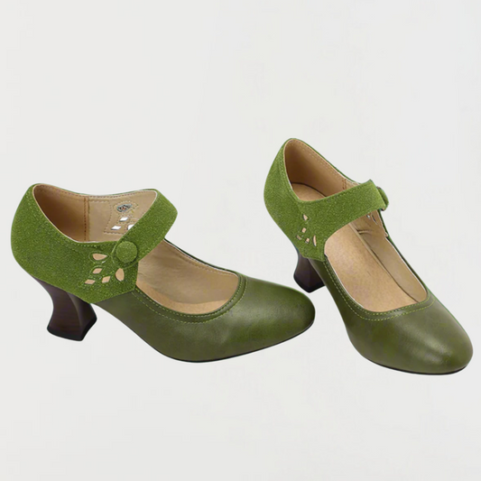Adelina | Décolleté vegan eleganti in stile retrò