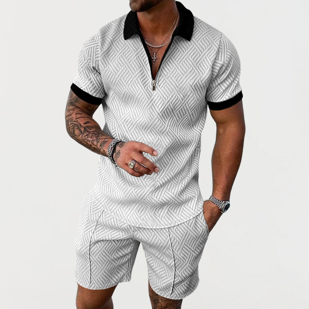 Luca | Completo estivo in materiale premium