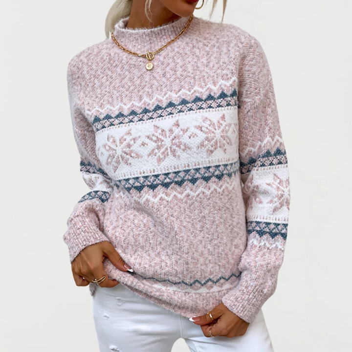Stella | Maglione artigianale fiocco di neve