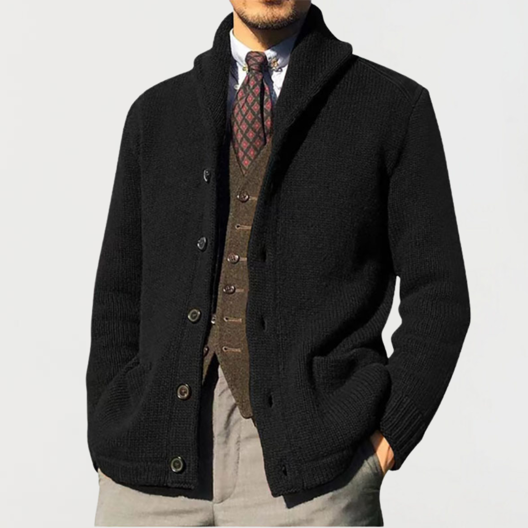 Paolo | Cardigan artigianale versatile e moderno