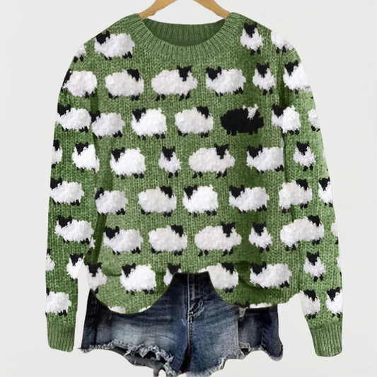 Luna | Maglione artigianale divertente
