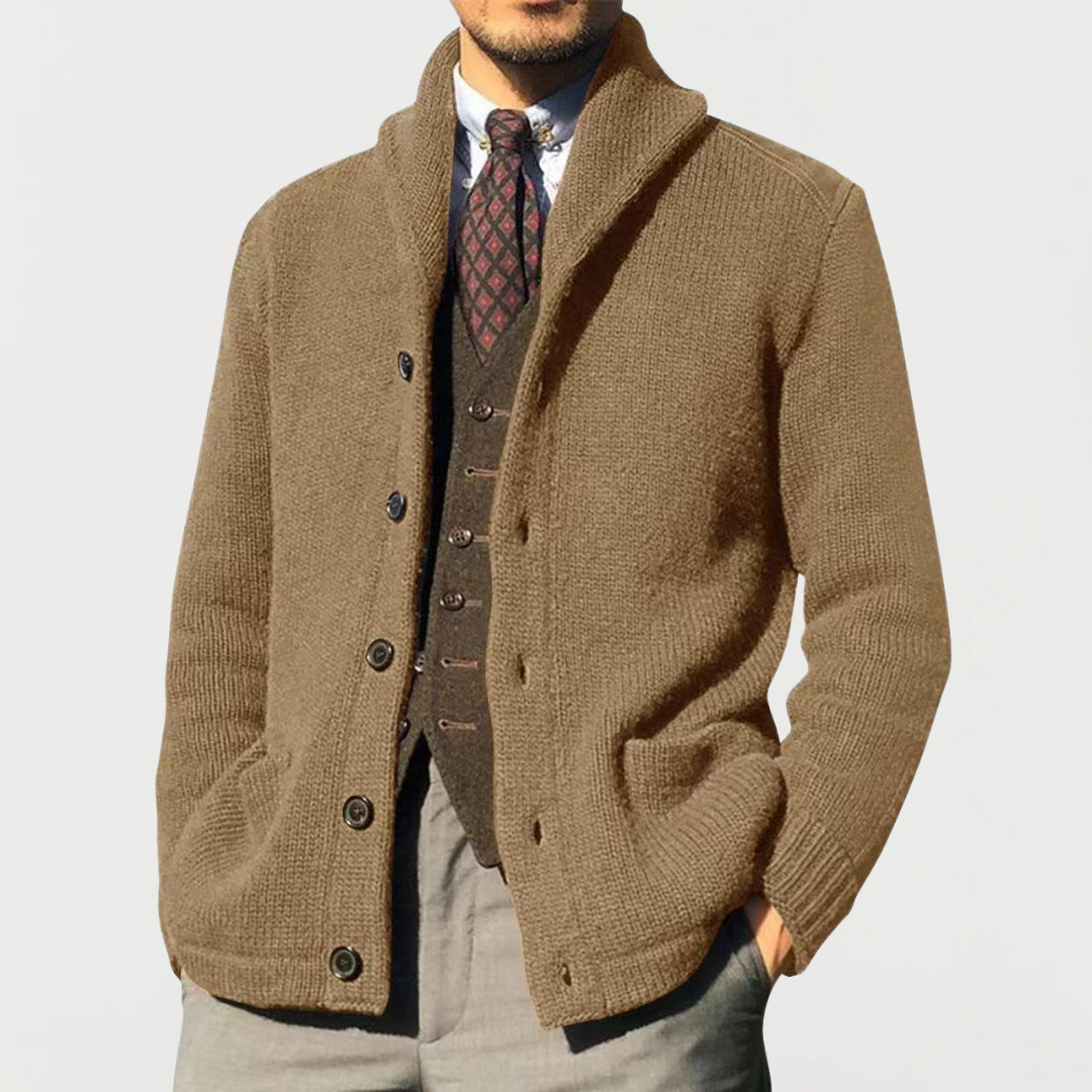 Paolo | Cardigan artigianale versatile e moderno