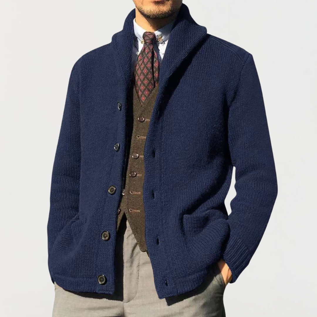 Paolo | Cardigan artigianale versatile e moderno